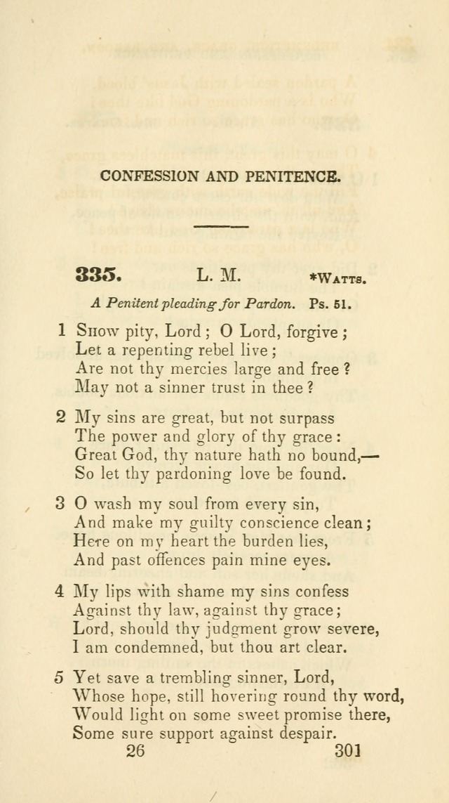 A Collection of Psalms and Hymns for the use of Universalist Societies and Families (13th ed.) page 301