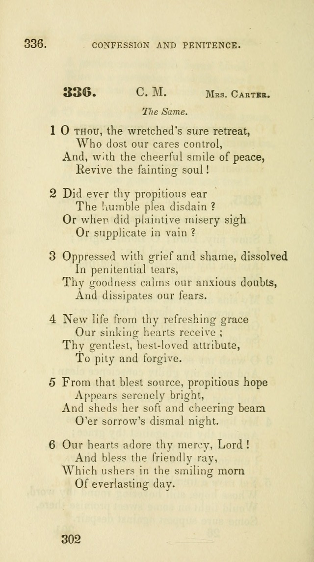 A Collection of Psalms and Hymns for the use of Universalist Societies and Families (13th ed.) page 302