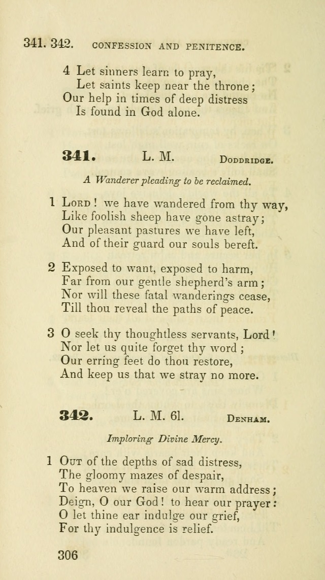 A Collection of Psalms and Hymns for the use of Universalist Societies and Families (13th ed.) page 306