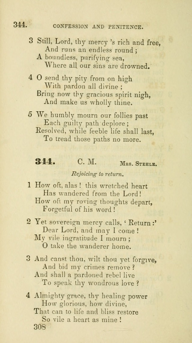 A Collection of Psalms and Hymns for the use of Universalist Societies and Families (13th ed.) page 308