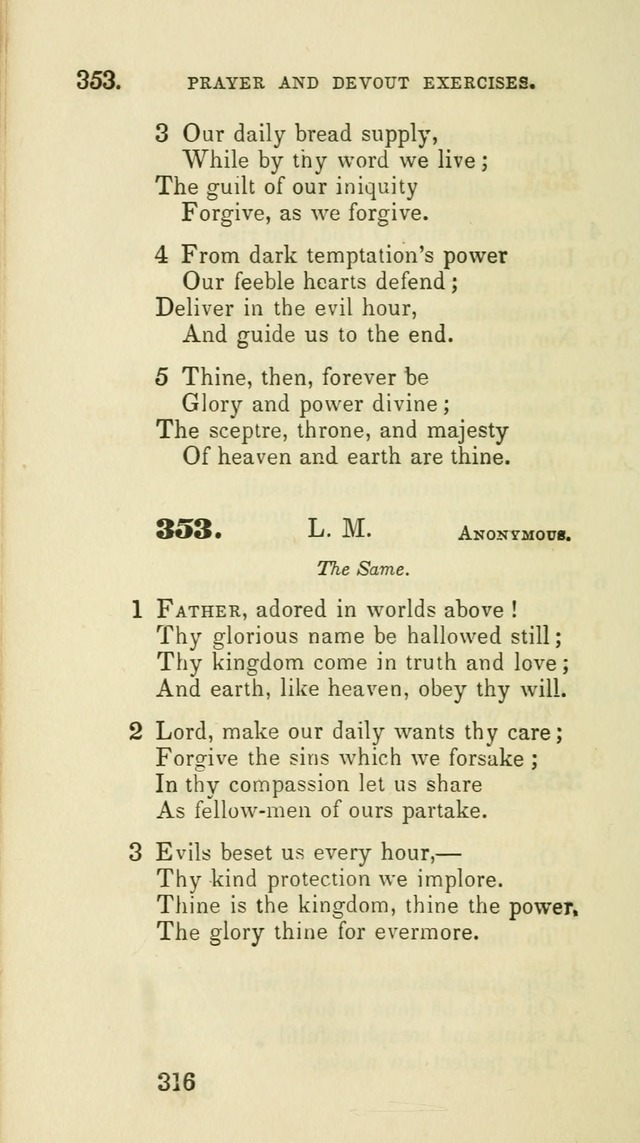 A Collection of Psalms and Hymns for the use of Universalist Societies and Families (13th ed.) page 316