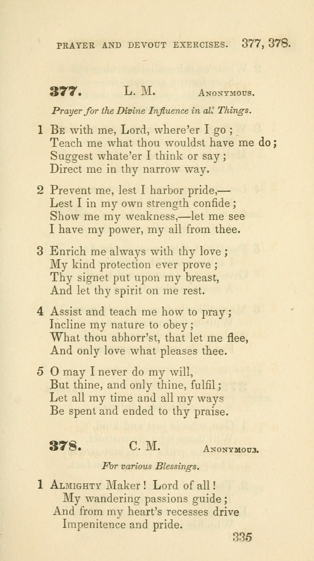 A Collection of Psalms and Hymns for the use of Universalist Societies and Families (13th ed.) page 335