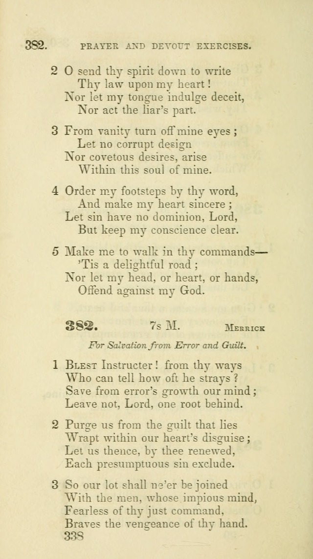 A Collection of Psalms and Hymns for the use of Universalist Societies and Families (13th ed.) page 338