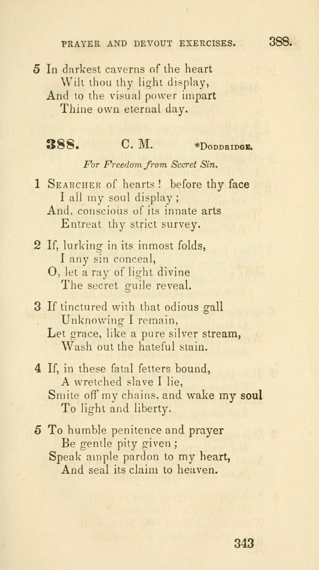 A Collection of Psalms and Hymns for the use of Universalist Societies and Families (13th ed.) page 343