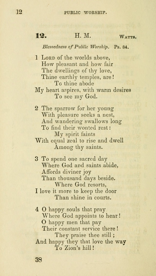 A Collection of Psalms and Hymns for the use of Universalist Societies and Families (13th ed.) page 36