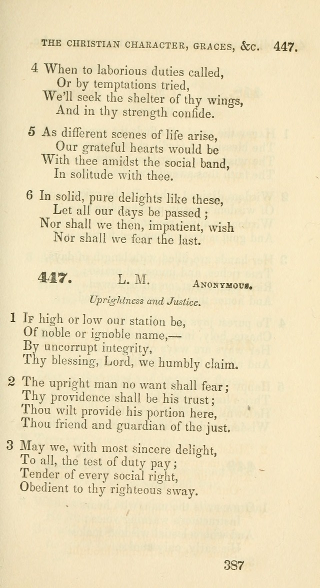 A Collection of Psalms and Hymns for the use of Universalist Societies and Families (13th ed.) page 387