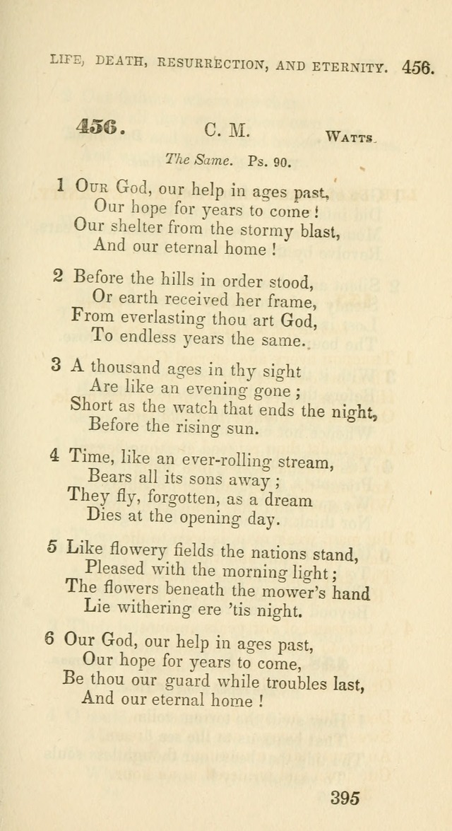 A Collection of Psalms and Hymns for the use of Universalist Societies and Families (13th ed.) page 395