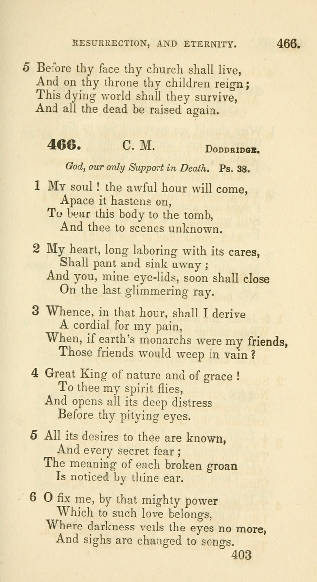 A Collection of Psalms and Hymns for the use of Universalist Societies and Families (13th ed.) page 403