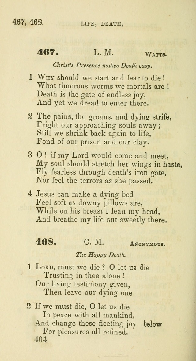 A Collection of Psalms and Hymns for the use of Universalist Societies and Families (13th ed.) page 404