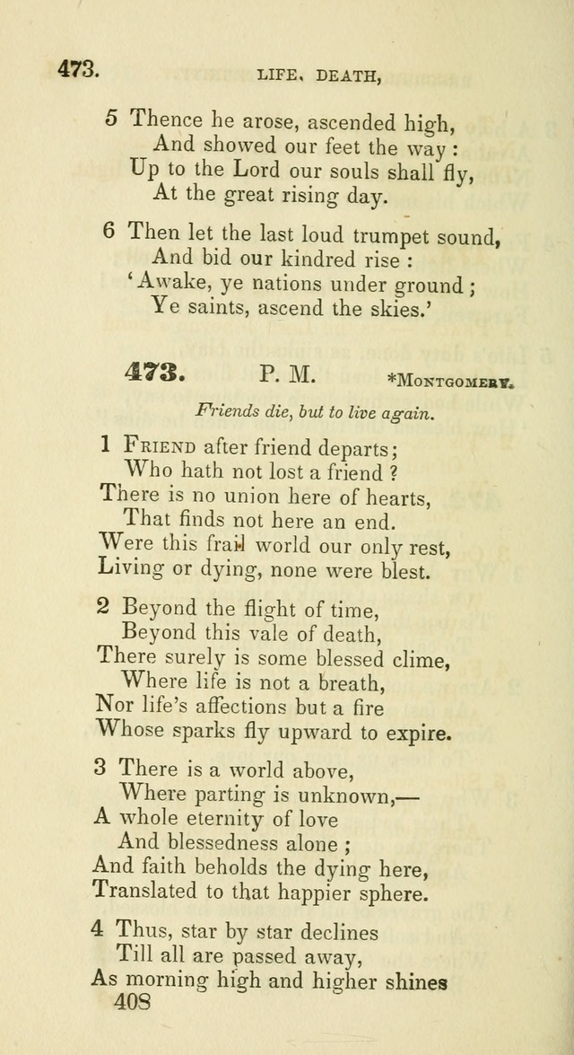 A Collection of Psalms and Hymns for the use of Universalist Societies and Families (13th ed.) page 408