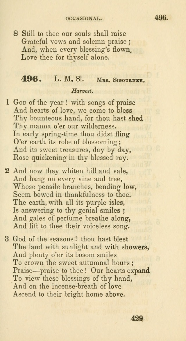 A Collection of Psalms and Hymns for the use of Universalist Societies and Families (13th ed.) page 429