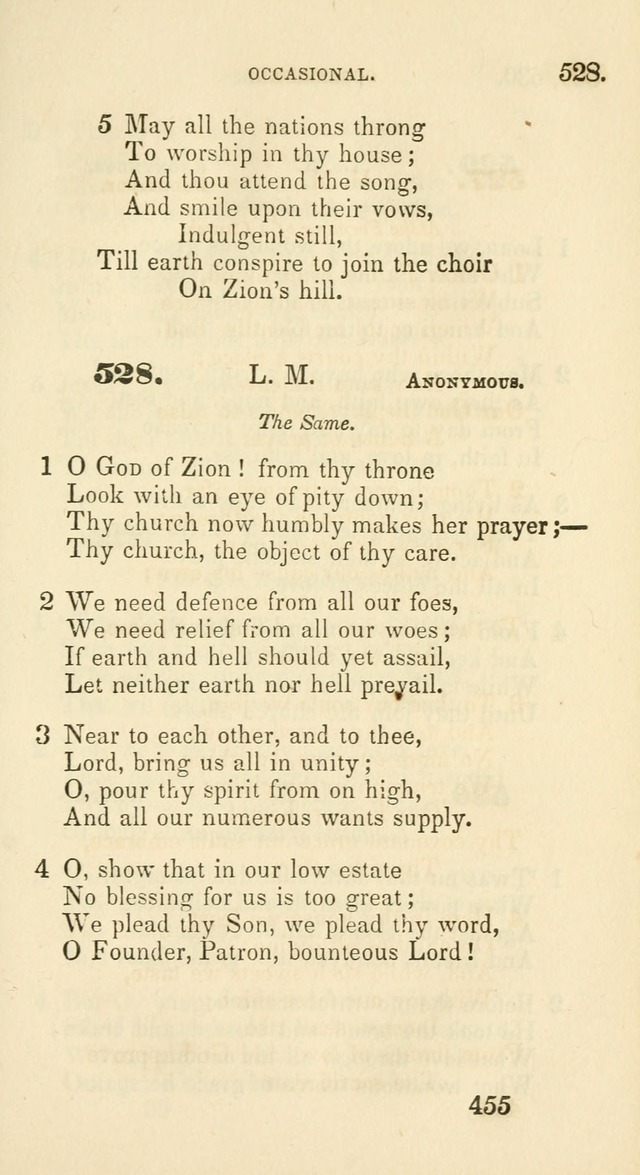 A Collection of Psalms and Hymns for the use of Universalist Societies and Families (13th ed.) page 457