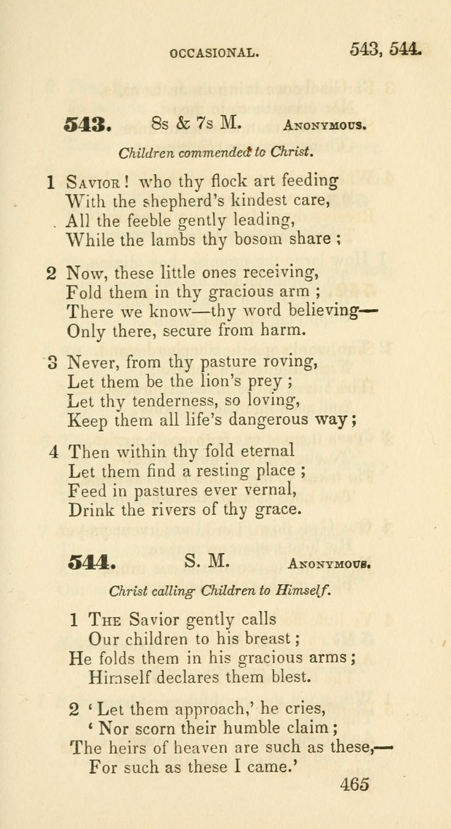 A Collection of Psalms and Hymns for the use of Universalist Societies and Families (13th ed.) page 467