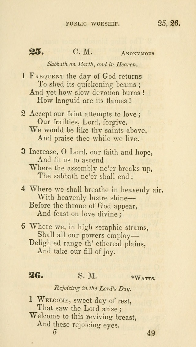 A Collection of Psalms and Hymns for the use of Universalist Societies and Families (13th ed.) page 47