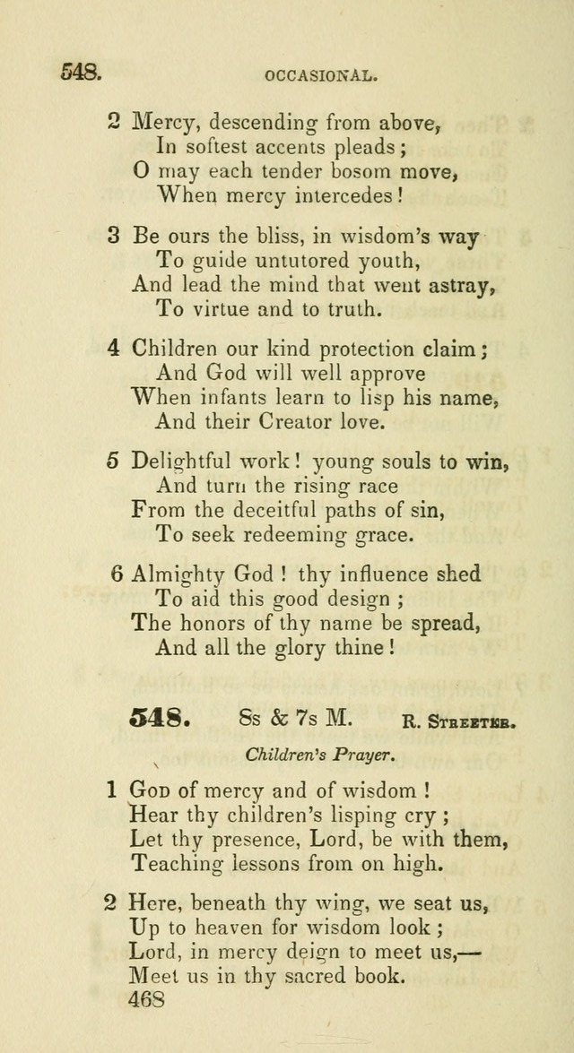 A Collection of Psalms and Hymns for the use of Universalist Societies and Families (13th ed.) page 470