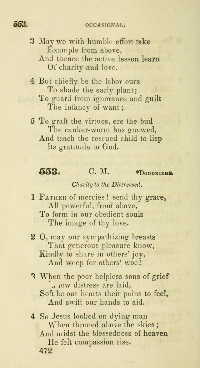 A Collection of Psalms and Hymns for the use of Universalist Societies and Families (13th ed.) page 474