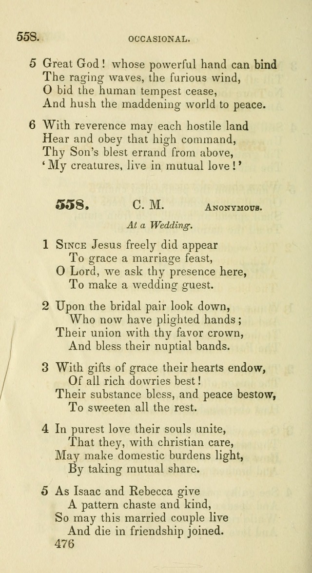 A Collection of Psalms and Hymns for the use of Universalist Societies and Families (13th ed.) page 478