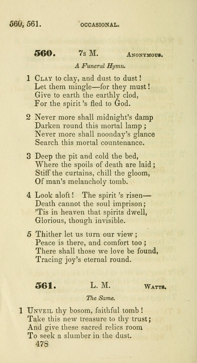 A Collection of Psalms and Hymns for the use of Universalist Societies and Families (13th ed.) page 480