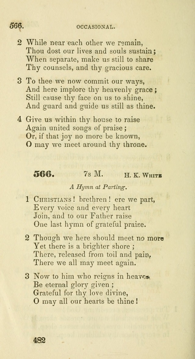 A Collection of Psalms and Hymns for the use of Universalist Societies and Families (13th ed.) page 484