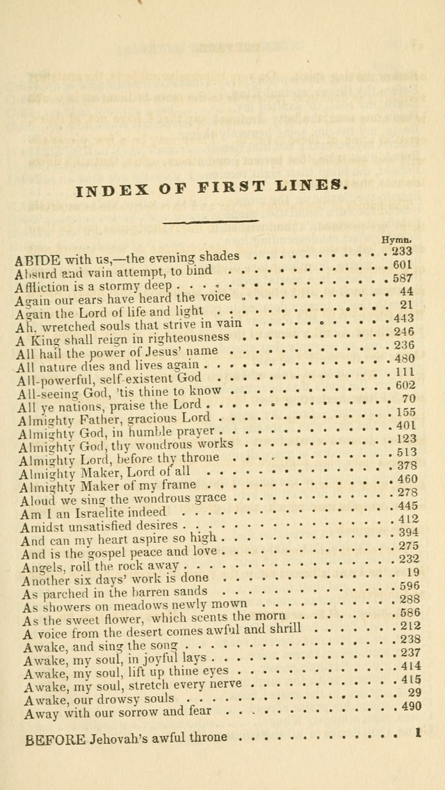 A Collection of Psalms and Hymns for the use of Universalist Societies and Families (13th ed.) page 5