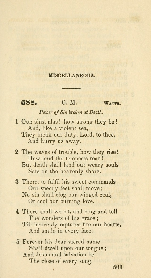 A Collection of Psalms and Hymns for the use of Universalist Societies and Families (13th ed.) page 503