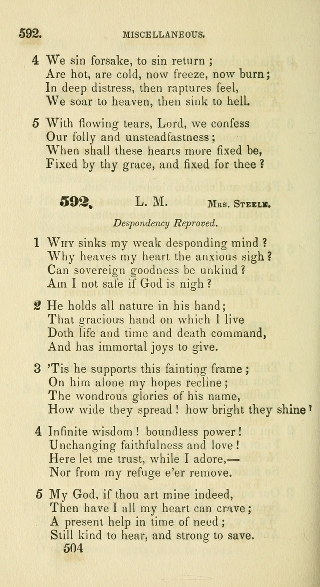 A Collection of Psalms and Hymns for the use of Universalist Societies and Families (13th ed.) page 506