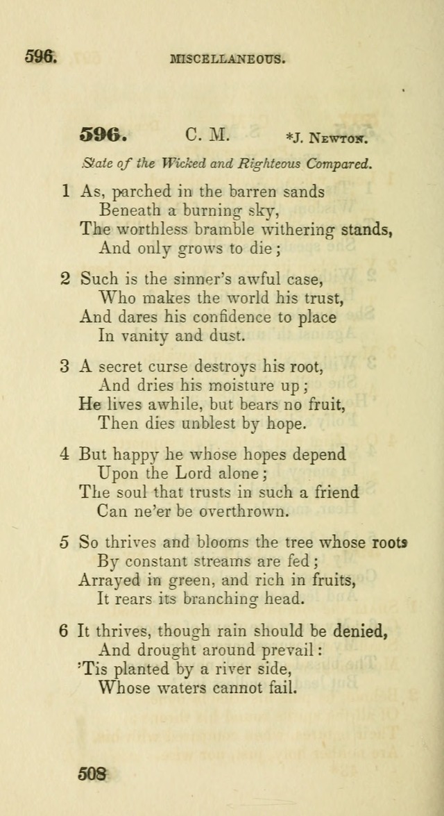 A Collection of Psalms and Hymns for the use of Universalist Societies and Families (13th ed.) page 510