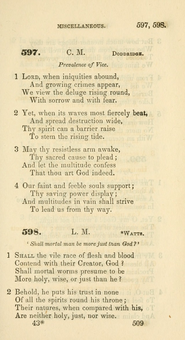 A Collection of Psalms and Hymns for the use of Universalist Societies and Families (13th ed.) page 511