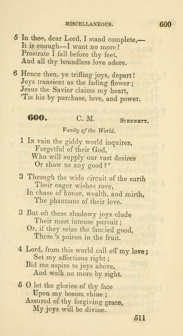 A Collection of Psalms and Hymns for the use of Universalist Societies and Families (13th ed.) page 513