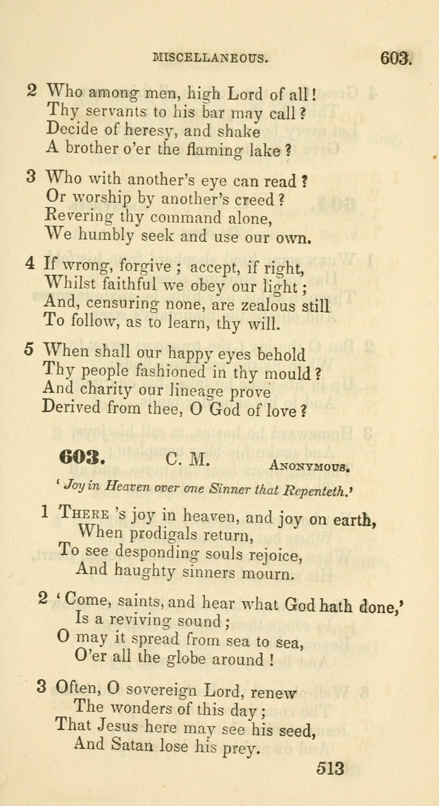 A Collection of Psalms and Hymns for the use of Universalist Societies and Families (13th ed.) page 515