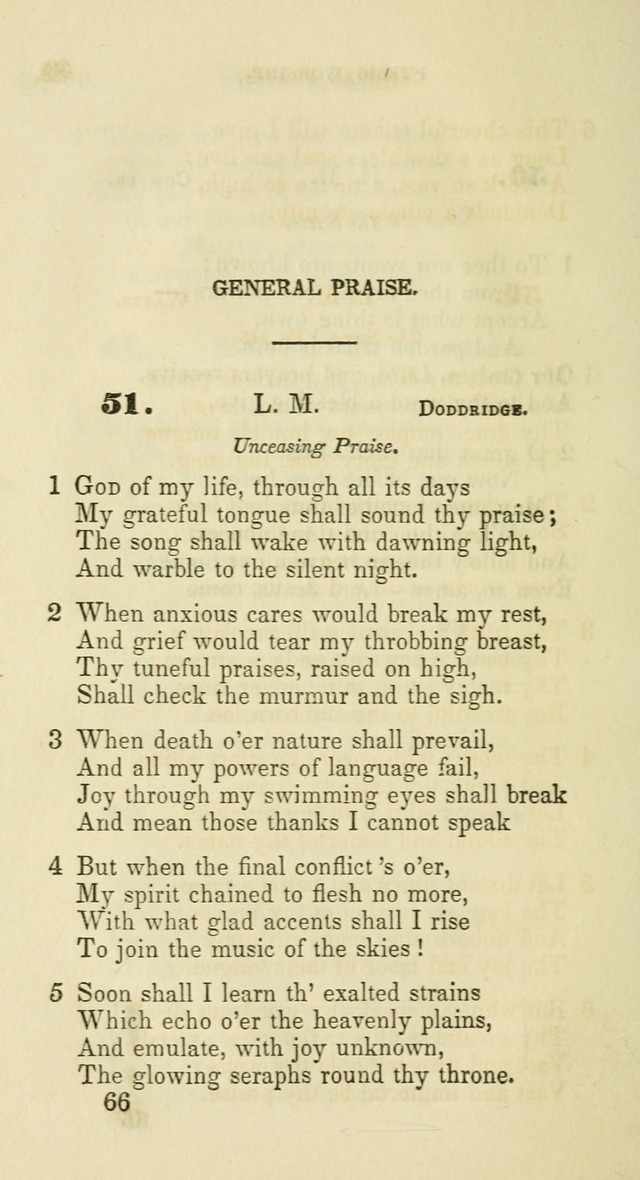 A Collection of Psalms and Hymns for the use of Universalist Societies and Families (13th ed.) page 64