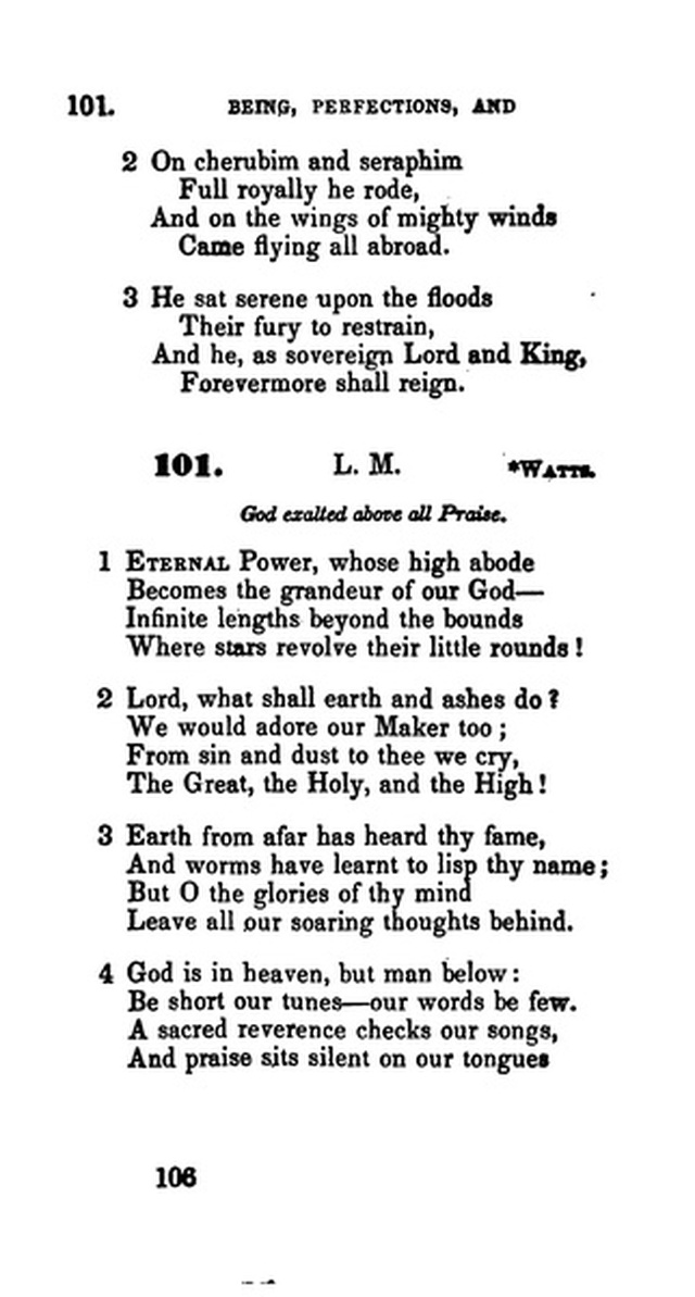 A Collection of Psalms and Hymns for the Use of Universalist Societies and Families 16ed.   page 107