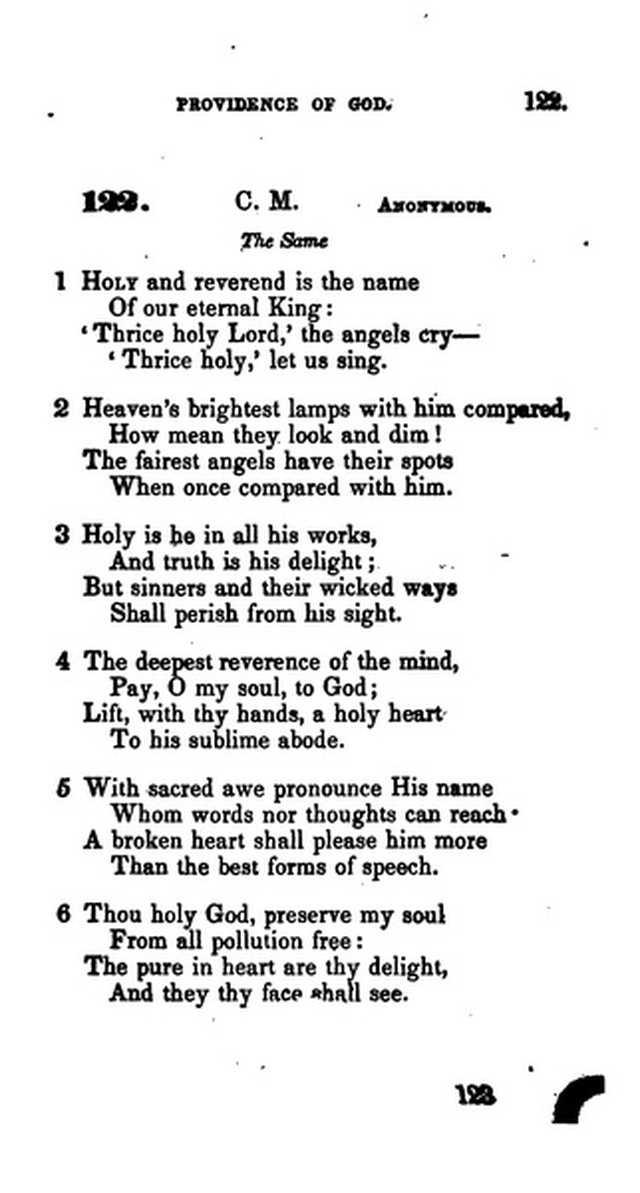 A Collection of Psalms and Hymns for the Use of Universalist Societies and Families 16ed.   page 124