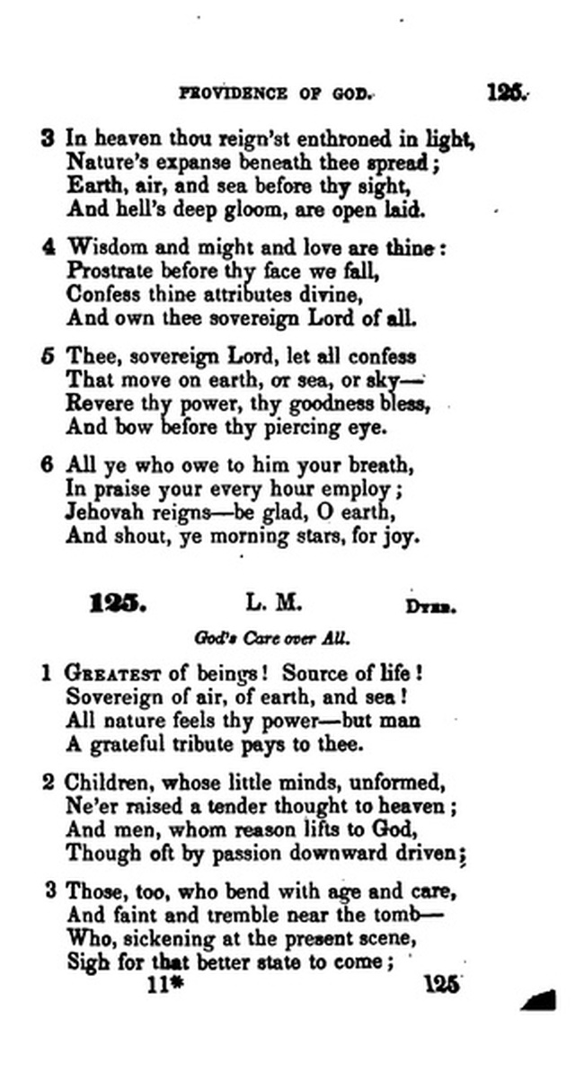 A Collection of Psalms and Hymns for the Use of Universalist Societies and Families 16ed.   page 126