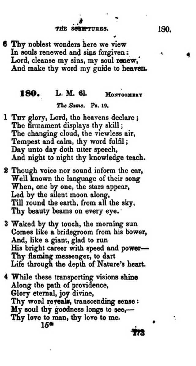 A Collection of Psalms and Hymns for the Use of Universalist Societies and Families 16ed.   page 174