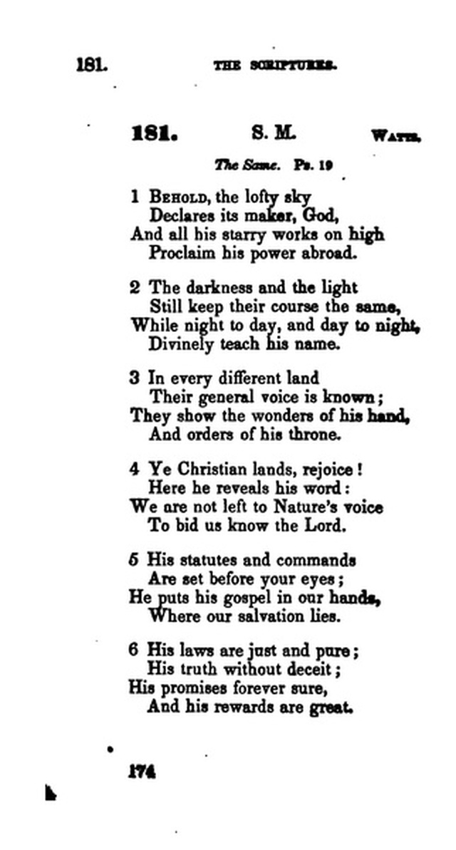 A Collection of Psalms and Hymns for the Use of Universalist Societies and Families 16ed.   page 175