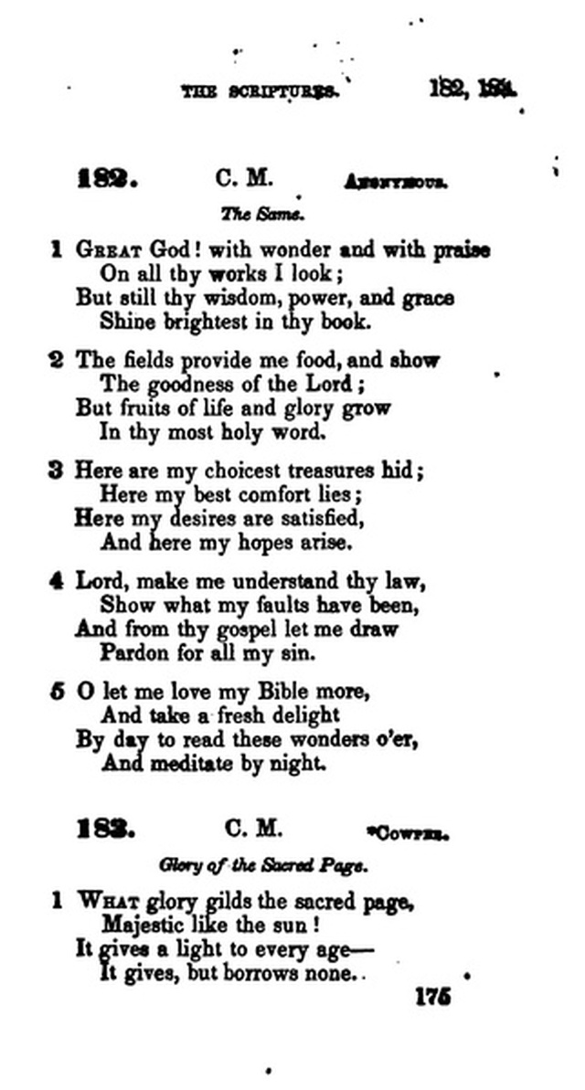 A Collection of Psalms and Hymns for the Use of Universalist Societies and Families 16ed.   page 176