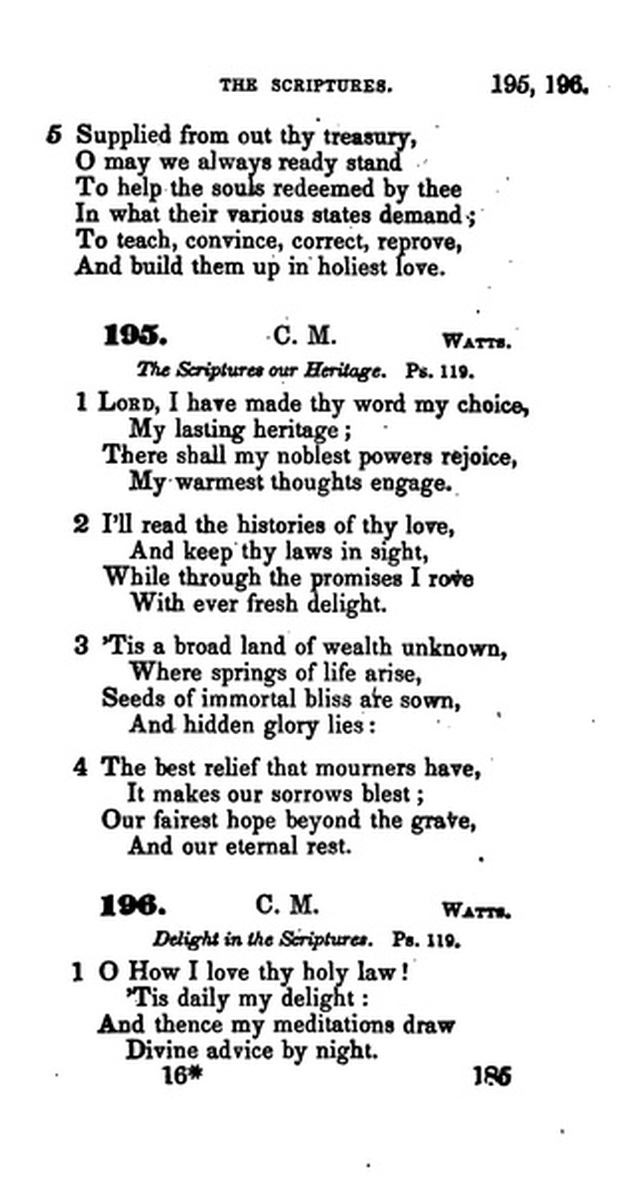 A Collection of Psalms and Hymns for the Use of Universalist Societies and Families 16ed.   page 186