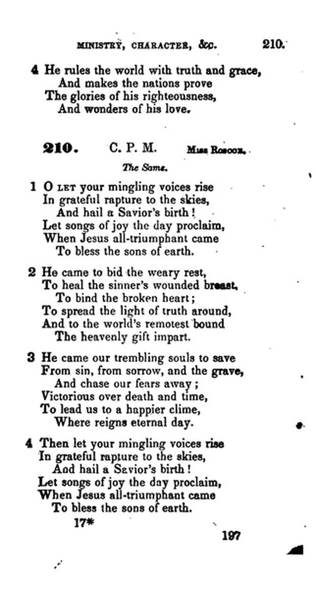 A Collection of Psalms and Hymns for the Use of Universalist Societies and Families 16ed.   page 198