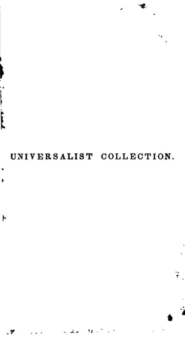 A Collection of Psalms and Hymns for the Use of Universalist Societies and Families 16ed.   page 2