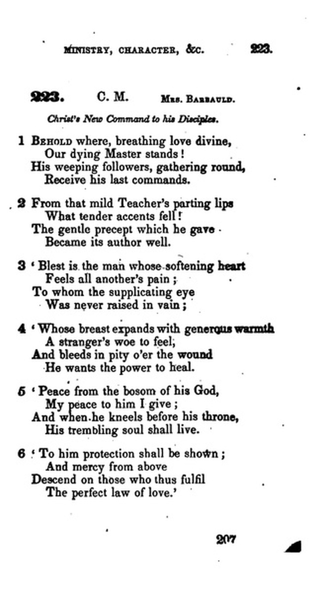 A Collection of Psalms and Hymns for the Use of Universalist Societies and Families 16ed.   page 208