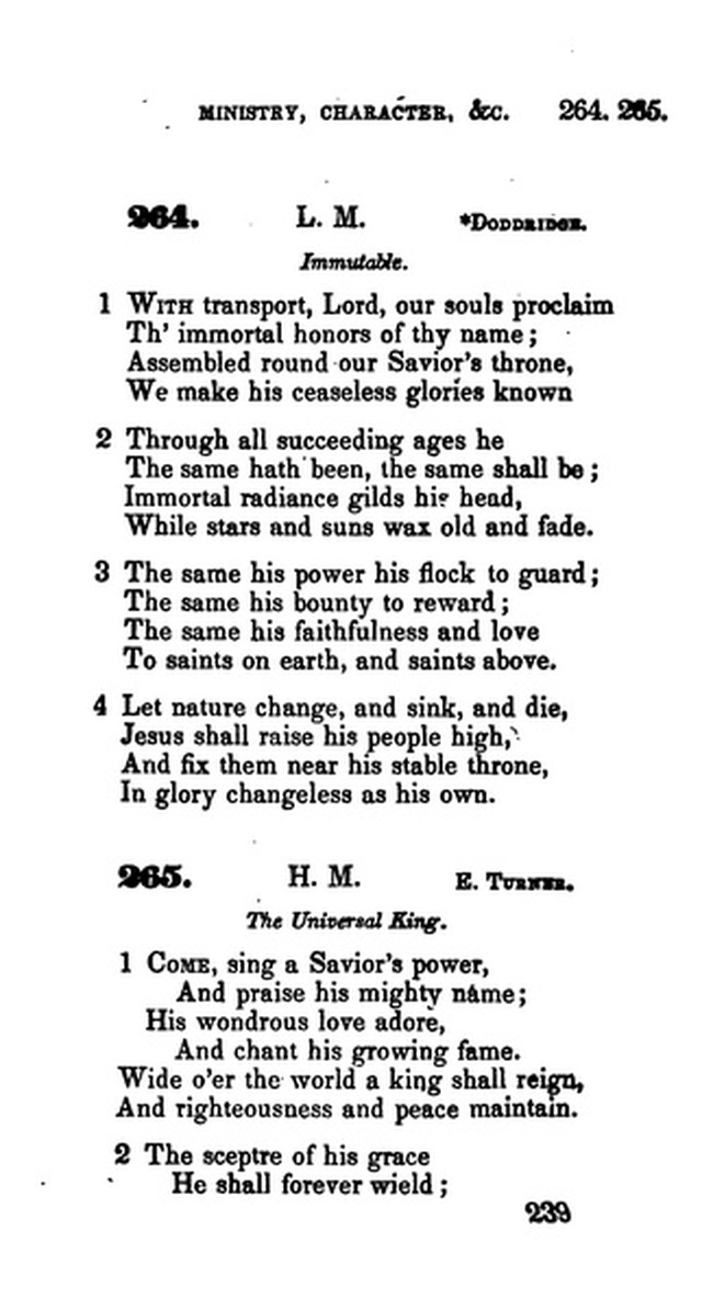 A Collection of Psalms and Hymns for the Use of Universalist Societies and Families 16ed.   page 240