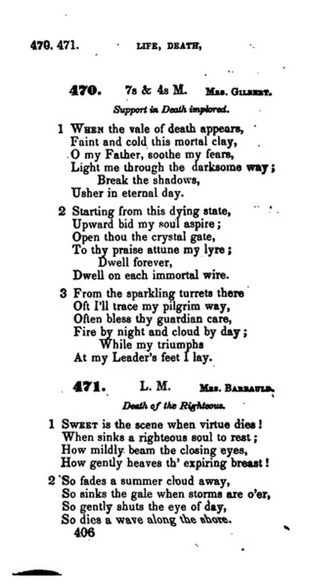 A Collection of Psalms and Hymns for the Use of Universalist Societies and Families 16ed.   page 407