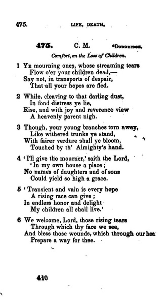 A Collection of Psalms and Hymns for the Use of Universalist Societies and Families 16ed.   page 411