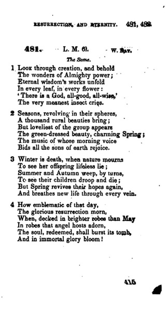 A Collection of Psalms and Hymns for the Use of Universalist Societies and Families 16ed.   page 416