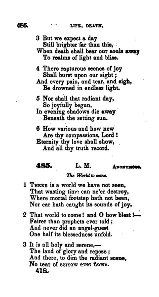 A Collection of Psalms and Hymns for the Use of Universalist Societies and Families 16ed.   page 419