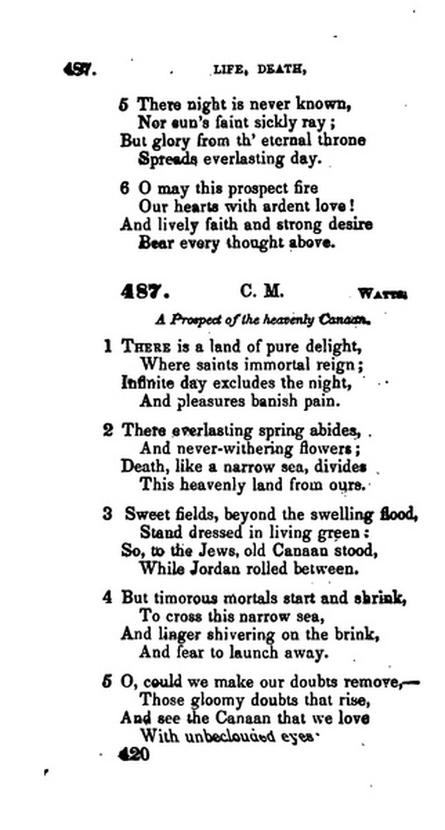 A Collection of Psalms and Hymns for the Use of Universalist Societies and Families 16ed.   page 421