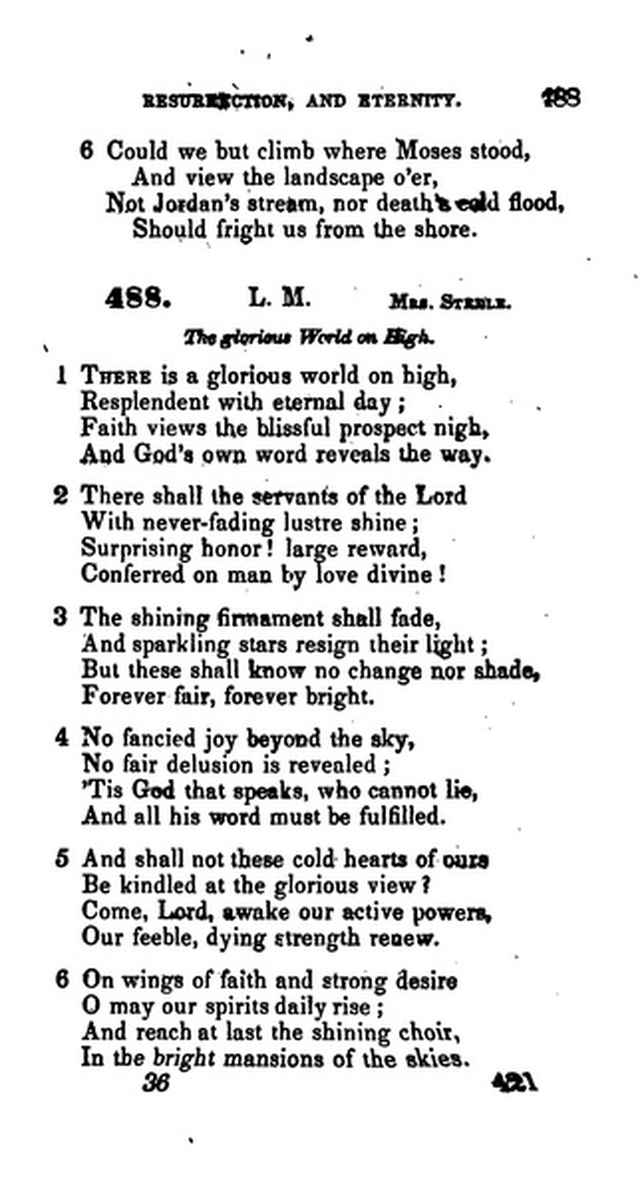 A Collection of Psalms and Hymns for the Use of Universalist Societies and Families 16ed.   page 422