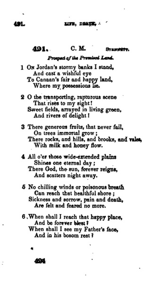 A Collection of Psalms and Hymns for the Use of Universalist Societies and Families 16ed.   page 425