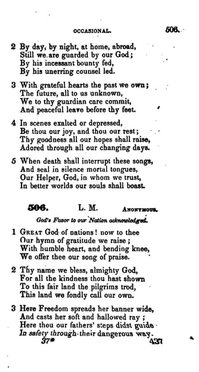 A Collection of Psalms and Hymns for the Use of Universalist Societies and Families 16ed.   page 438